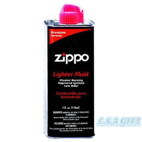 New Zippo Fluid 4oz Fuel For All Zippo Lighters