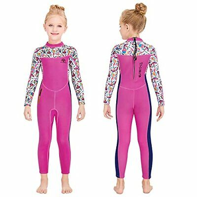 Divesail Kids Wetsuit Full Suits Shorty Suits Boys Girls X-large Girl's Rose