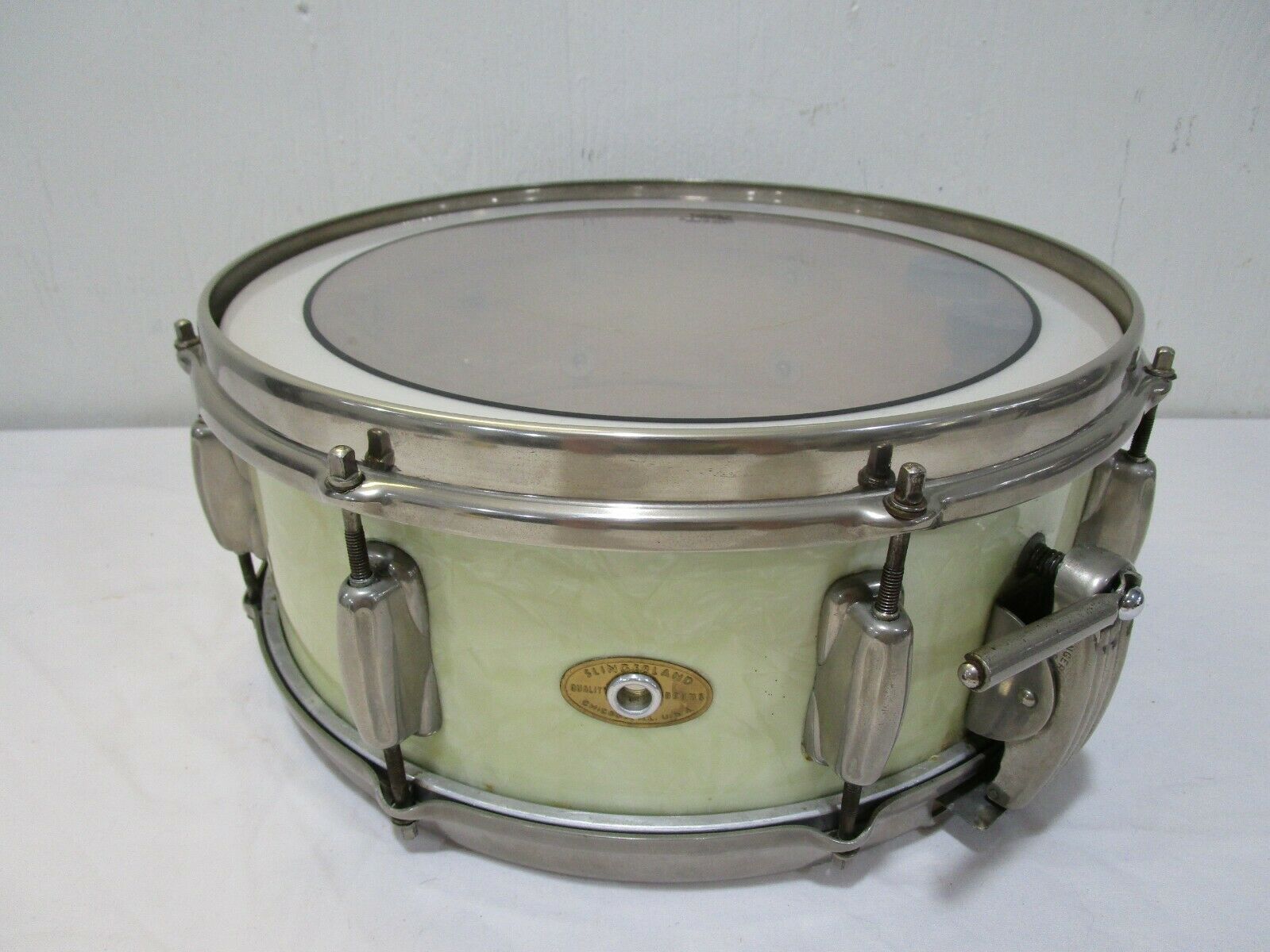 1953-56 Vintage Slingerland Radio King Super Gene Krupa 14 X 5 Wmp Snare Drum