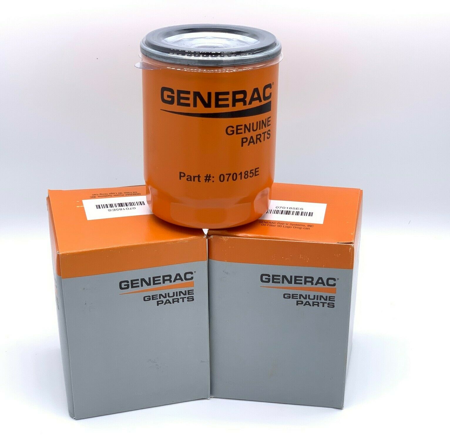 3 Pack- Generac- Oil Filter, Part# 070185e  070185es