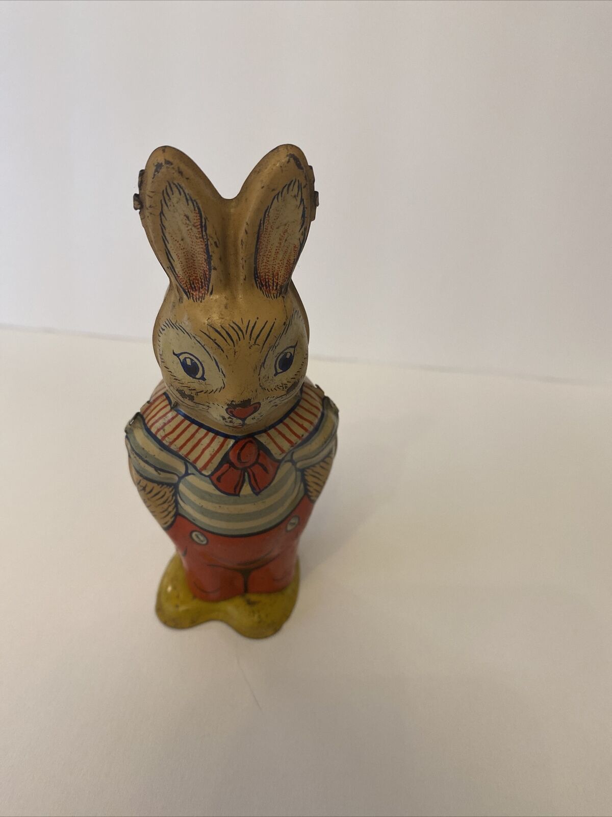 Wind-up Toy J.chein & Co. Usa Rabbit All Tin Vintage Toy