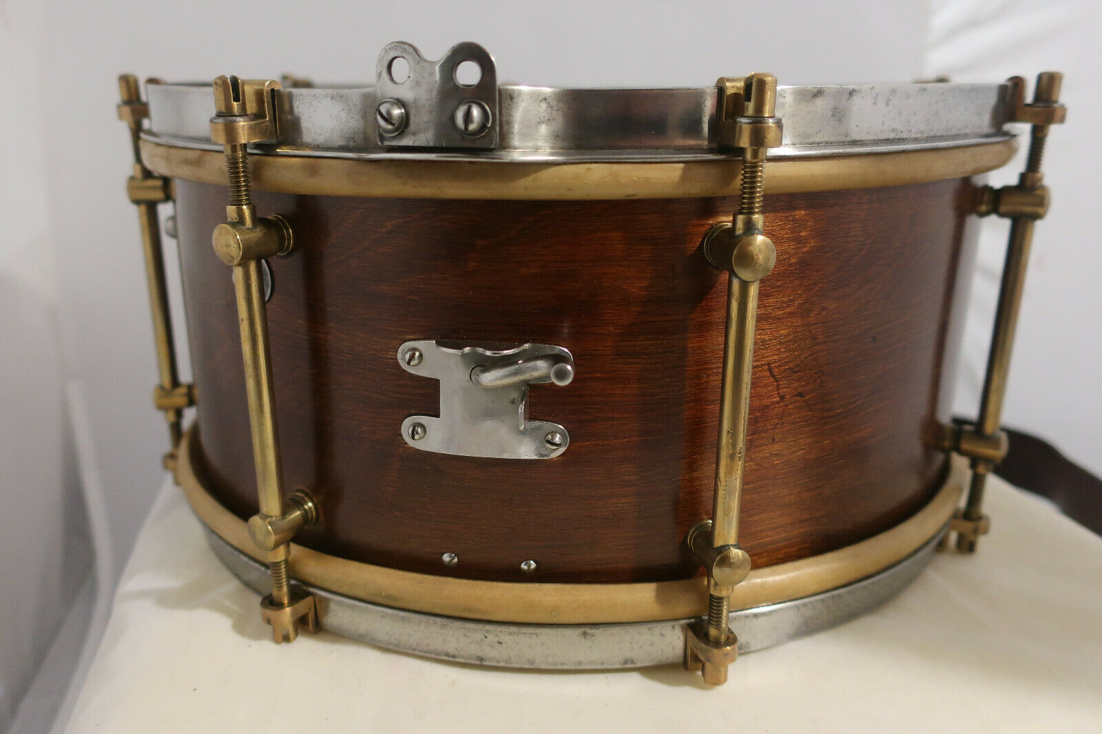 Unusual Internal Snare Mechanism Snare Drum - European?