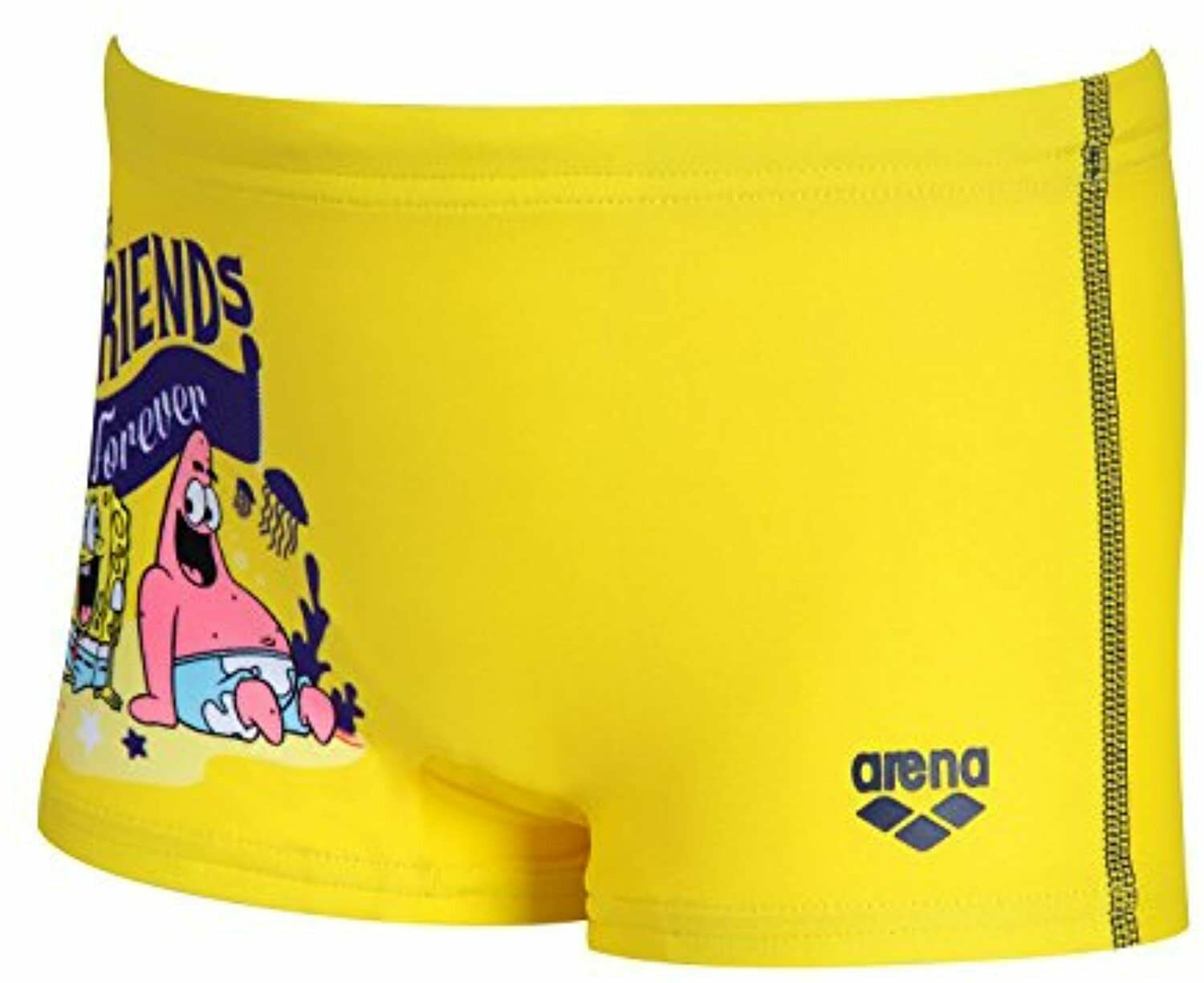 Arena Boy Swimsuit Toddler Sponge, Yellow Star, 92,