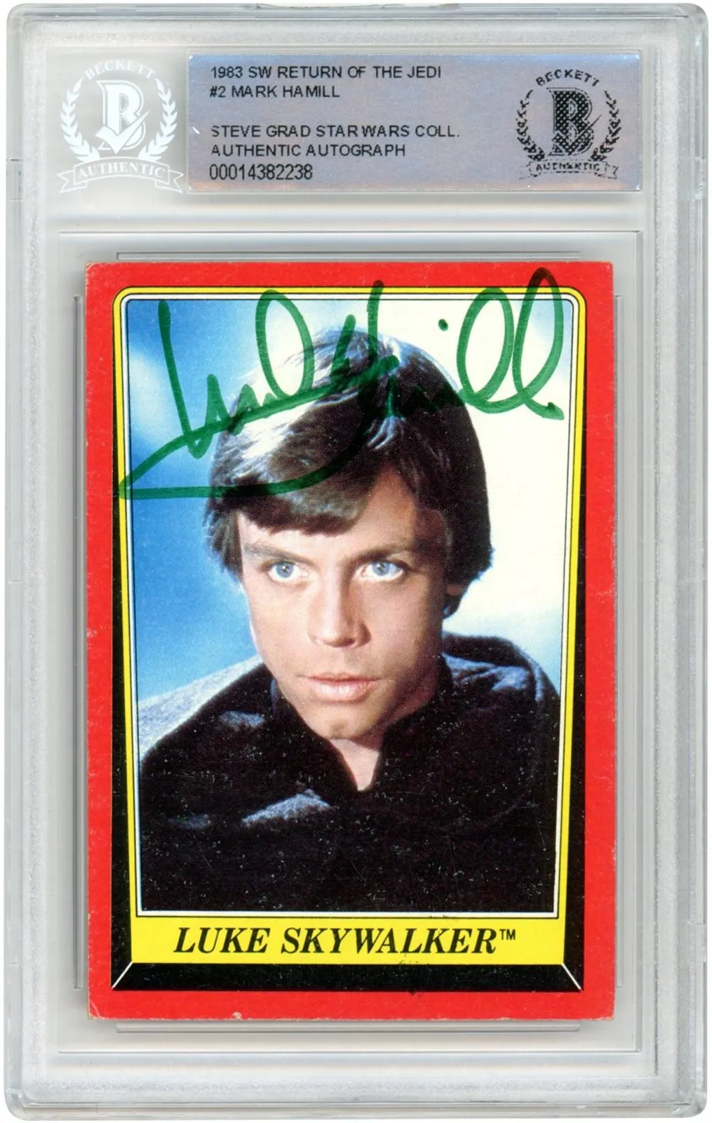 Mark Hamill Star Wars Trading Card Item#12304731